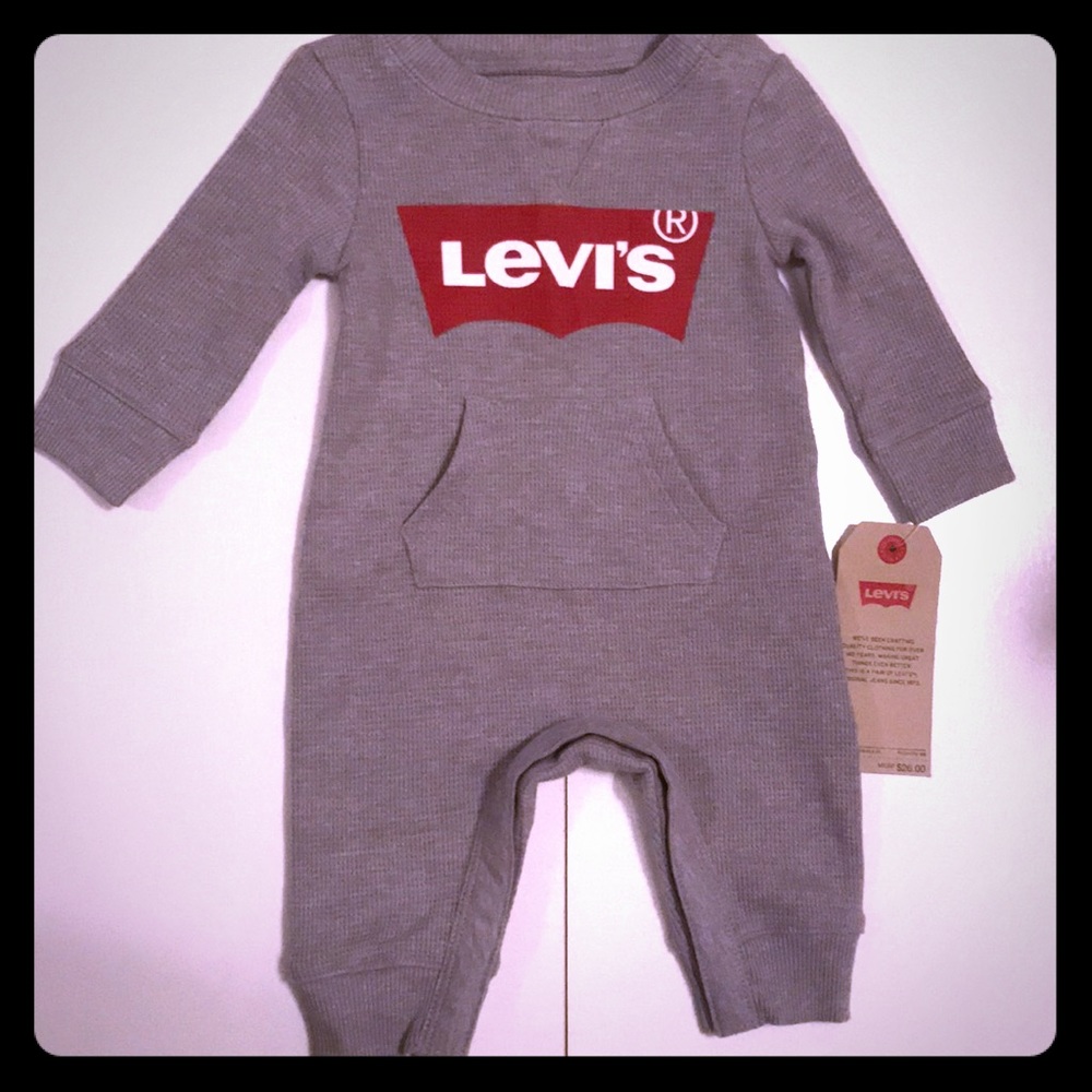 Baby LEVI one piece outfit NWT